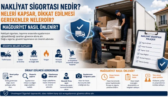 Nakliyat Sigortası Nedir? Neleri Kapsar, Dikkat Edilmesi Gerekenler Nelerdir, Mağduriyet Nasıl Önlenir?