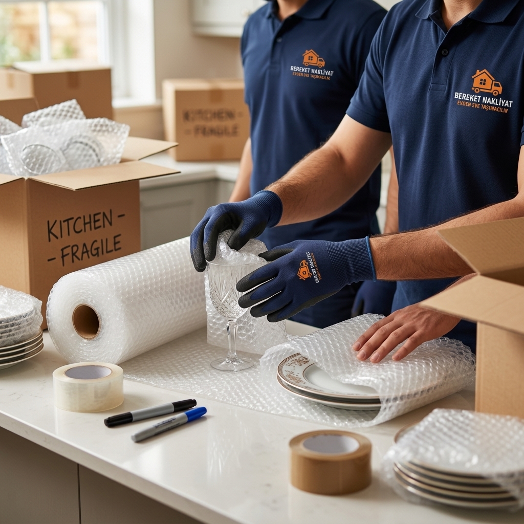 Mutfak Eşyaları ve Kırılacaklar Nasıl Paketlenir? Adım Adım Rehber