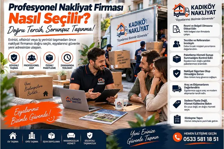Profesyonel Nakliyat Firması Nasıl Seçilir?