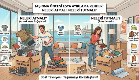 Taşınma Öncesi Eşya Ayıklama Rehberi: Neleri Atmalı, Neleri Tutmalı?